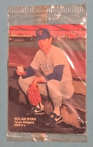 Mother's Cookies 1990 Nolan Ryan #4 Texas Rangers sellado - Imagen 1 de 2