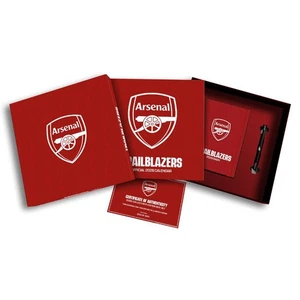 Calendario 2026 Arsenal FC Caja de Regalo Musical Calendario Diario y Pluma Incluidos - Imagen 1 de 9