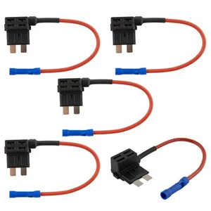 SeKi Stromabgreifer Standard – 5x KFZ Stromdieb Sicherungshalter 6–32V Kabel Abz - Bild 1 von 5