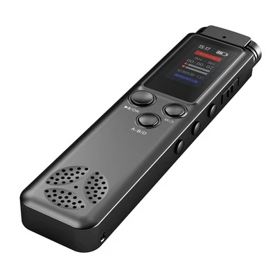 200Hrs Spy Hidden Mini MP3 Digital Voice Activated Recorder 16GB Audio Recording - Image 1 of 4