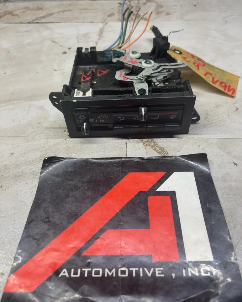 Voyager Caravan Town & Country 1993-95 calentador aire acondicionado interruptor de control de temperatura del aire Foto 1 de 4