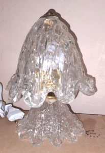 Bellissima Lampada tavolo antica 50's murano bulicante Old Table lamp - Foto 1 di 7