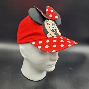 Minnie Mouse Disney OSFM Red Youth Hat - Picture 1 of 9