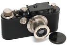 Leica III black with 3.5/50mm Elmar 11 update of Leica IA