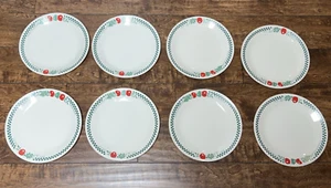 8 Corelle Farm Fresh Essteller Set Corning Obst grün rot Tisch Geschirr 10" - Bild 1 von 5