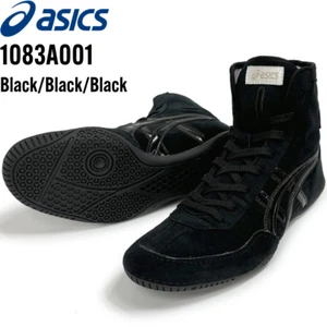 ASICS Wrestling Shoes 1083A001 EX-EO TWR900 Black Black Black Japan - Picture 1 of 11