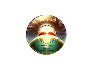 45rpm vinyl record.....Nazareth......My White Bicycle........70s Rock... - Picture 1 of 1