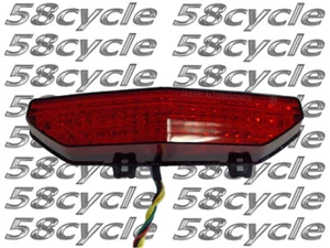 07-08 ZX6R, 08-22 Concours 14 LED ROJO Luz trasera Luz de señal integrada - Imagen 1 de 2