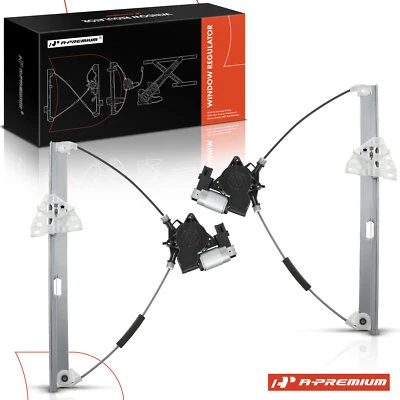 A-Premium 2x Front &Power Window Regulator w/ Motor for Mazda 3 Sport 2004-2009 - Image 1 of 4