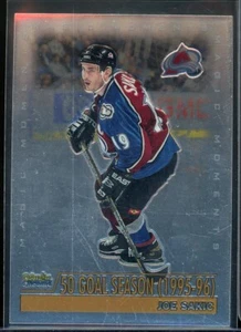 1999-00 O-Pee-Chee Chrome #285D Joe Sakic MM/50 goals 1995-96 - Picture 1 of 2