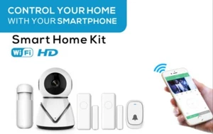 2Pace® Smart Home Set WLAN Alarmanlage Kamera Klingel Fenster Sensoren Bewegung - Bild 1 von 3