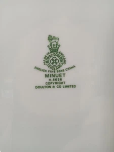 Royal Doulton. Minuet. H5026. Dinner Set Replacement Pieces. Made In England - Picture 1 of 32