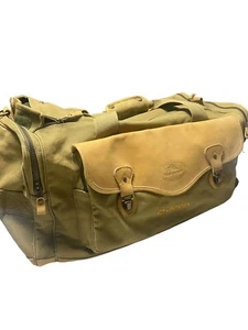 Vintage High SIERRA Jeep Bag W/ Leather Accents - Picture 1 of 8