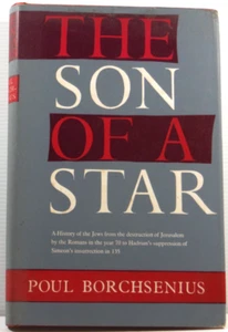 The Son Of A Star by Poul Borchsenius 1960 HC DJ History of the Jews book - Picture 1 of 17