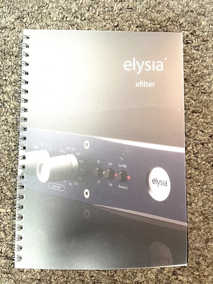 Elysia XFilter User's Manual - Image 1 of 1