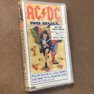 Sealed AC/DC ‎No Bull (Live -Plaza De Toros) JAPAN VHS AMVY-8095 w/ HYPE STICKER - Picture 1 of 9