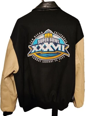 Chaqueta de lana NFL KRAFT SUPER BOWL XXXVII TAMPA BAY BUCCANEERS abotonada (XL)  Foto 1 de 4