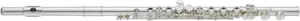 YAMAHA Flute Finesse Series YFL-517 E Mechanism Silver Case Japan YFL517 C Key - Picture 1 of 11