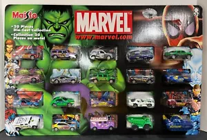 Marvel Maisto 20 Piece Die Cast Collection 2003 Marvel Characters Factory Sealed - Picture 1 of 5
