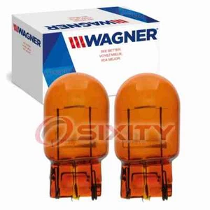2 pc Wagner Front Turn Signal Light Bulbs for 2003-2017 Infiniti EX35 EX37 lf - Picture 1 of 5