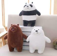 Gift Anime We Bare Bears Plush Toy Grizzly Panda Ice Bear Stuffed Toy Cute Doll