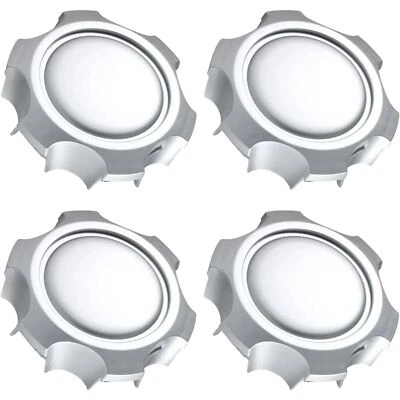 4Pcs Wheel Center Hub Caps Silver for 1995-2001 Toyota Tacoma 6 lugs 15" Rims - Image 1 of 4