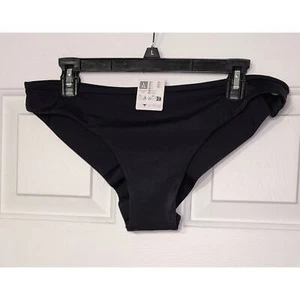 Costume da bagno bikini nero Olaian nuovo con etichette fondo adulto taglia US L/XL - Foto 1 di 4