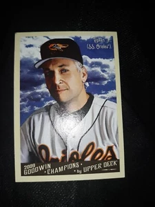 2009 Goodwin Champions Mini Black Border Gypsy Queen Back Cal Ripken Jr #101 HOF - Picture 1 of 2