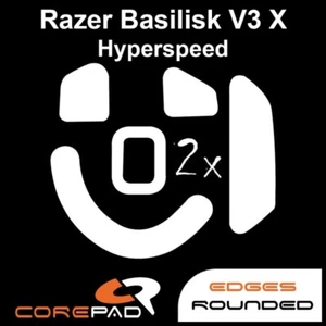 Corepad Skatez Razer Basilisk V3 X Hyperspeed Souris Pieds Patins PTFE Téflon - Picture 1 of 1