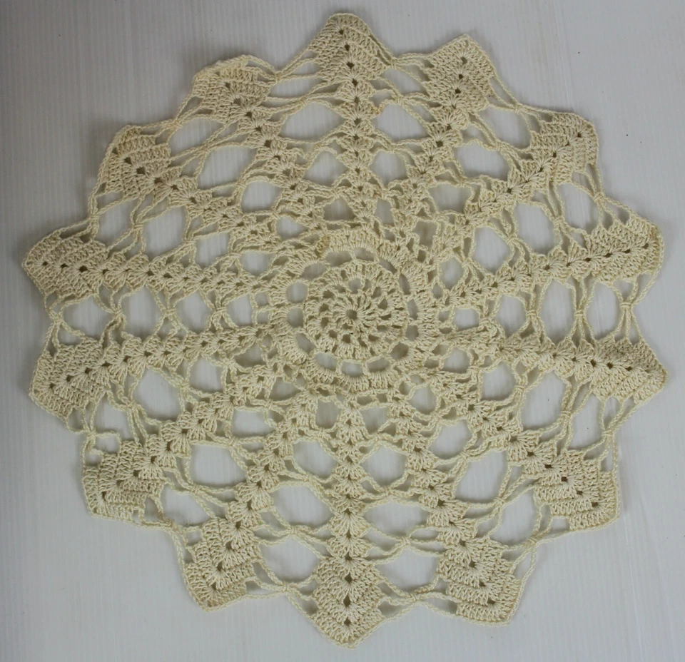 Ancien napperon en coton - Photo 1/1