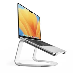 Twelve Aluminium South Curve SE Stand For MacBook & Laptops Holder Rack Silver - Picture 1 of 9