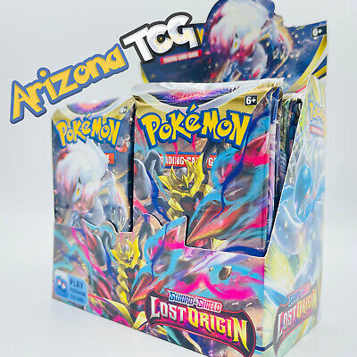 10 Lost Origin Booster Pack Lot - From Factory Sealed Pokemon Booster Box • 39.99$