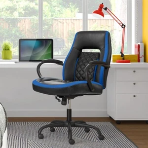 True Innovations Task Chair - Black & Blue - Picture 1 of 2