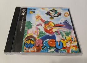 Raguy Blue's Journey - Neo Geo CD Complete With Manual NEOGEO US SELLER
