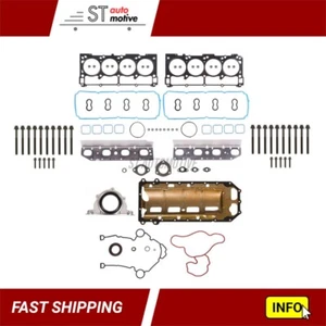 Engine Full Gasket Set with Bolts Fits 2009-20 5.7L HEMI 300 Challenger Charger - Picture 1 of 4