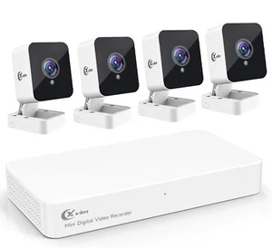 XVIM 8CH 1080P CCTV Security Camera System H.265+ DVR Surveillance Cloud Camera - Picture 1 of 8