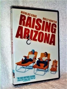 Raising Arizona (DVD, 1999) Holly Hunter Nicolas Cage Ethan Joel Cohen comedy - Imagen 1 de 2