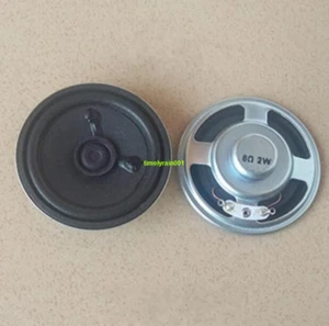 2pcs 57MM 8ohm 8Ω 2W full-range speaker Loudspeaker Round woofer For radio/toys - Picture 1 of 4