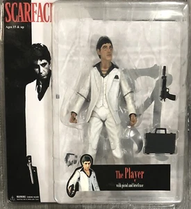 Mezco Scarface 7 the Player In White Suit Action Figure - Picture 1 of 2