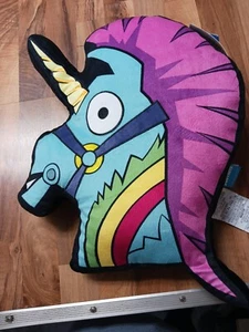 🔥NEW Fortnite Unicorn Head Plush Throw Pillow 15” x 17” - FAST SHIP! #1024 - Picture 1 of 5