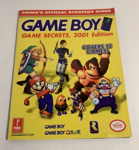 Game Boy Color Game Secrets 2001 Prima’s Official Strategy Guide Mario Zelda - Picture 1 of 6