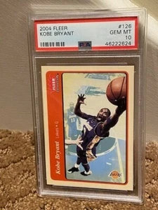 2004 Fleer #126 - KOBE BRYANT - PSA 10 Gem Mint - LA Los Angeles LAKERS - Bild 1 von 1