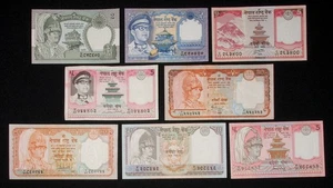 8x Billetes de Nepal (M2206-CID) - BL - Imagen 1 de 2