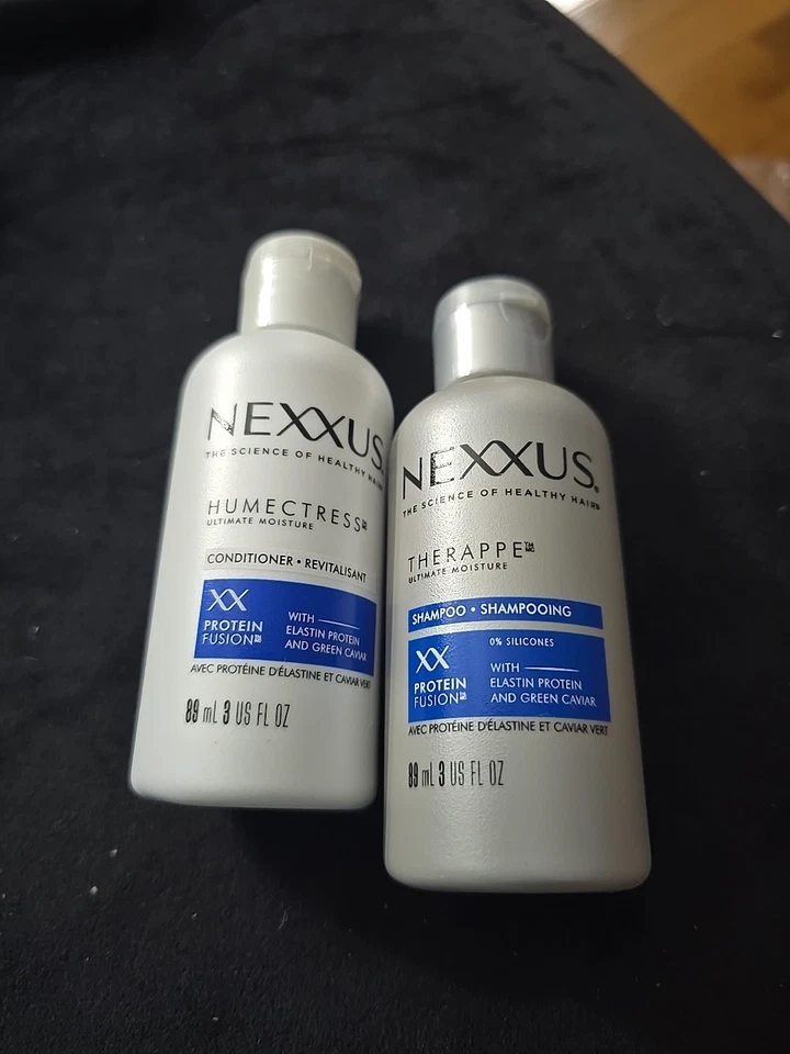  NEXXUS CHAMPÚ Y ACONDICIONADOR HUMECTRESS CLEAN & PURE TAMAÑO DE VIAJE 3 oz Foto 1 de 1