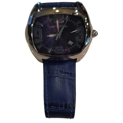 Reloj Chronotech con correa de cuero probado funciona 2188J Foto 1 de 2