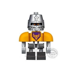 LEGO NEXO KNIGHTS MINIFIGURE nex060 Axl Bot - Bright Light Orange Shoulders, F.. - Picture 1 of 1