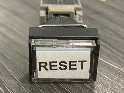 Alcoswitch 164TL White Momentary Illuminated Push Button Switch 250VAC 5A - USA - Image 1 of 4