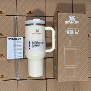 40OZ Stainless Steel Water Bottle Travel Tumbler Cup with Straw Lid Insulated UK - Picture 1 of 5
