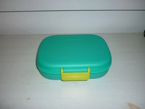 Tupperware Lunchbox Eco 1-2-3 grün kompakt mit Unterteilung Neu Brotdose - Bild 1 von 3