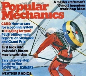 August 1977 Issue of Popular Mechanics Magazine Vintage Print Magazine in Color - Picture 1 of 4